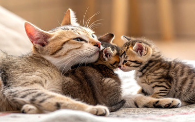 Kedilerde Emzirme Döneminde Beslenme