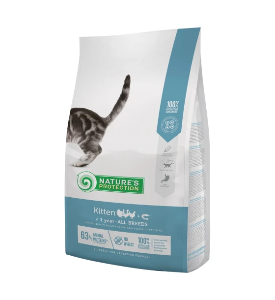 Nature's Protection Kitten Kümes Hayvanlı Yavru Kedi Maması 7kg